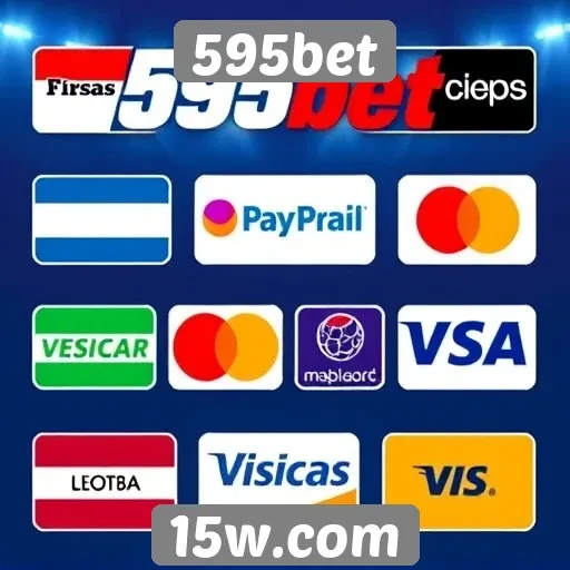 Variedade de métodos de pagamento na 595bet