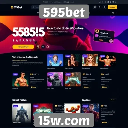 Experiência do usuário no site 595bet